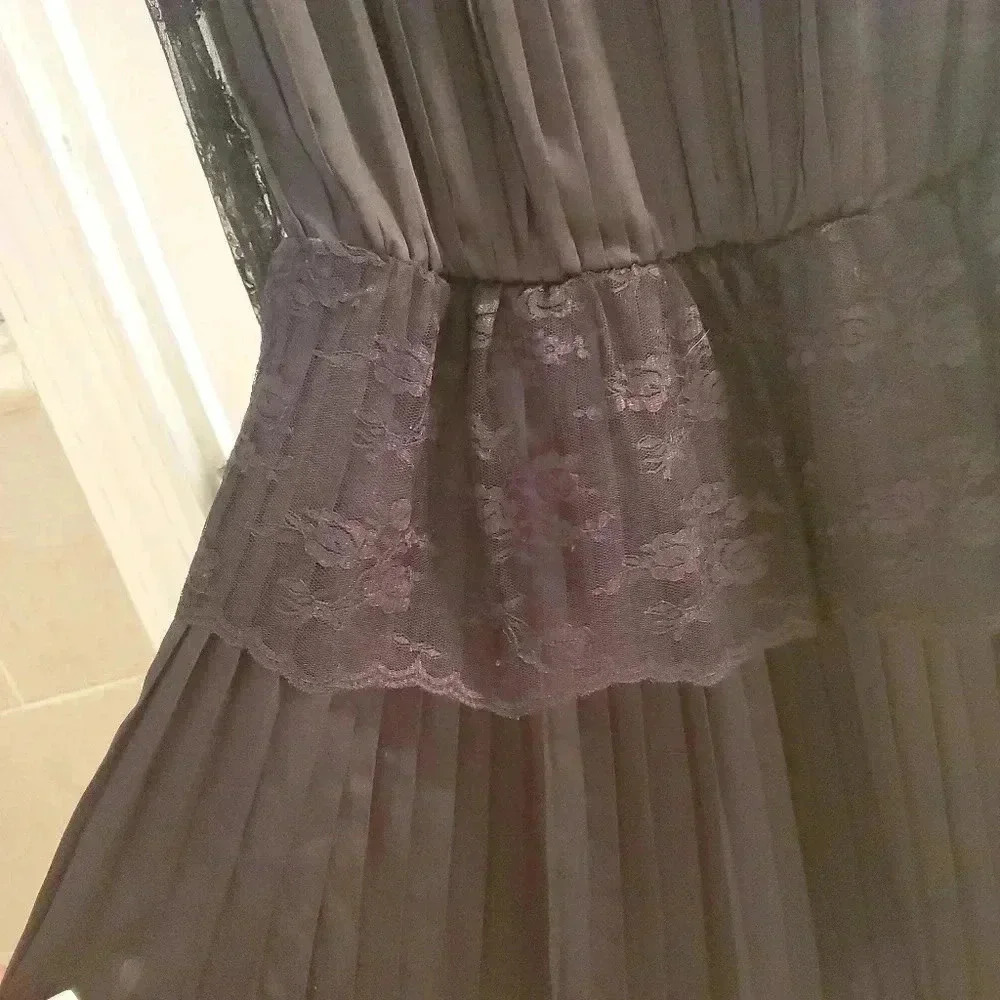 FREE PEOPLE BLACK DRESS - Picture 3 of 5